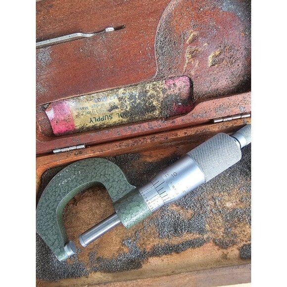 Mitutoyo 5210-540 Mechanical Outside Micrometer 0-1 in 0.001 Pre-owned Mint - Picture 2 of 5